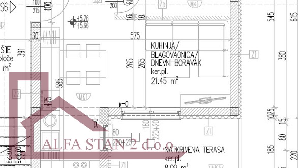 Wohnung, 38 m2, Verkauf, Seget Donji