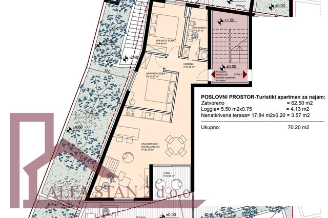 Wohnung, 70 m2, Verkauf, Podstrana